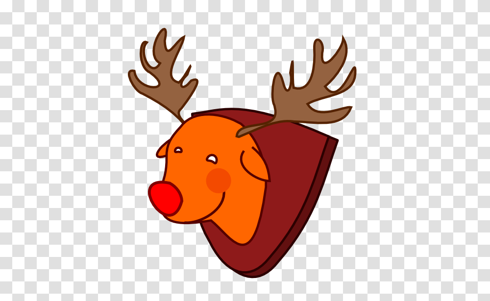 Reindeer Clipart Mouth, Plant, Antler, Food, Vegetable Transparent Png