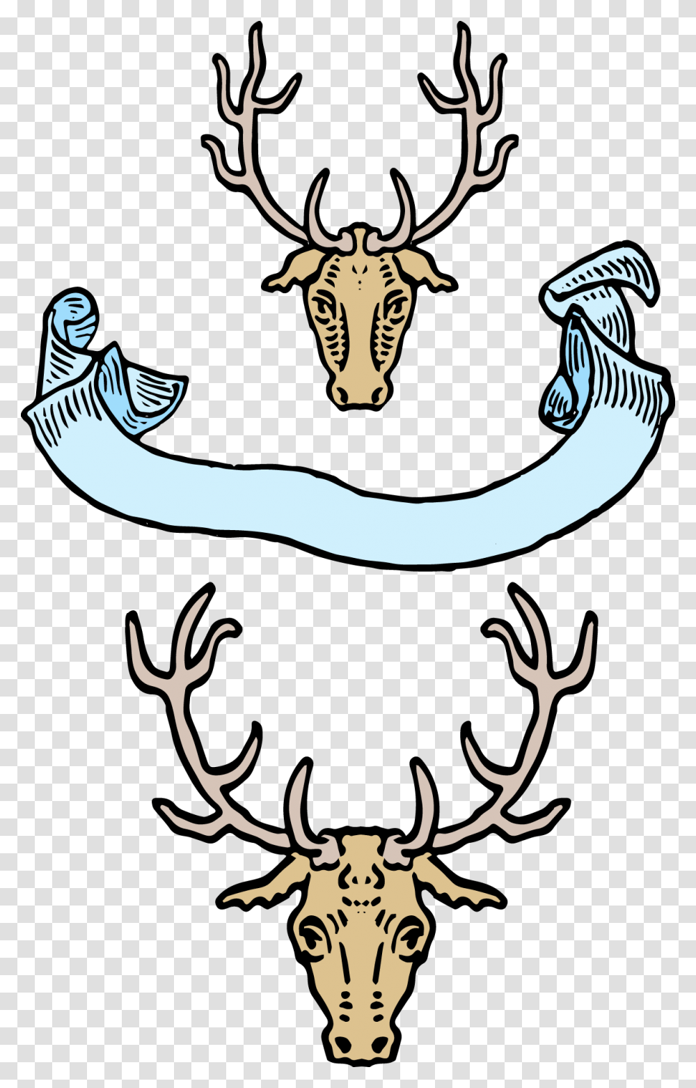 Reindeer Clipart Vintage, Antler, Wildlife, Mammal, Animal Transparent Png