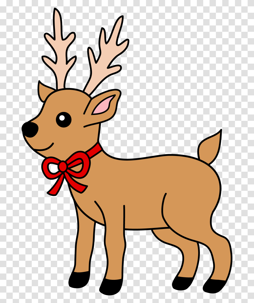 Reindeer Clipart Xmas, Wildlife, Mammal, Animal Transparent Png