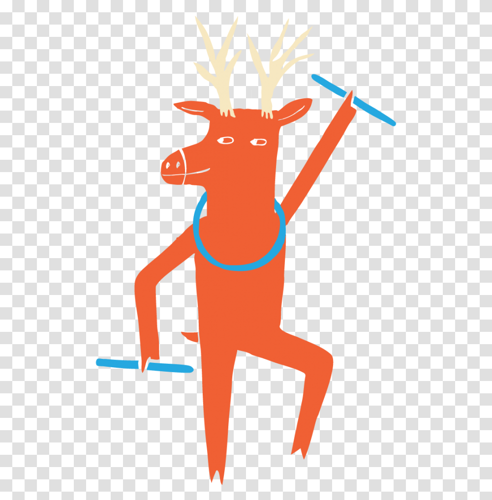 Reindeer Head, Person, Poster, Advertisement Transparent Png