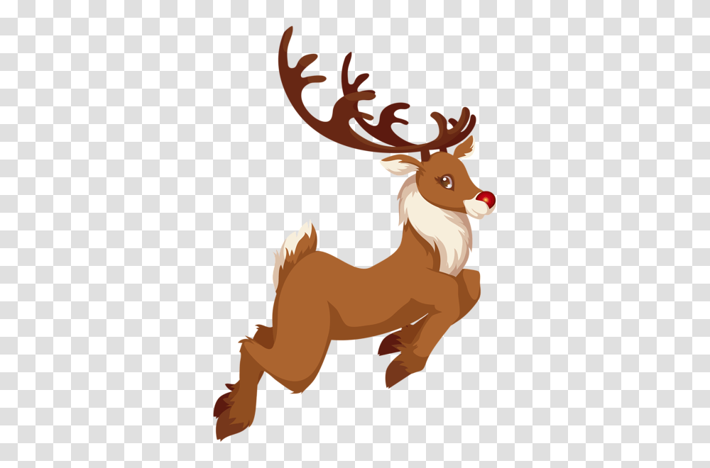 Reindeer, Holiday, Animal, Wildlife, Mammal Transparent Png