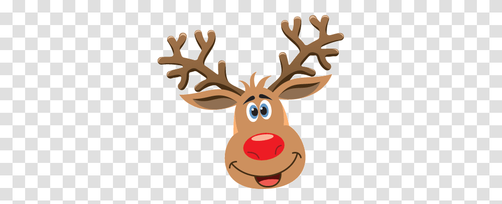 Reindeer, Holiday, Antler, Cross Transparent Png