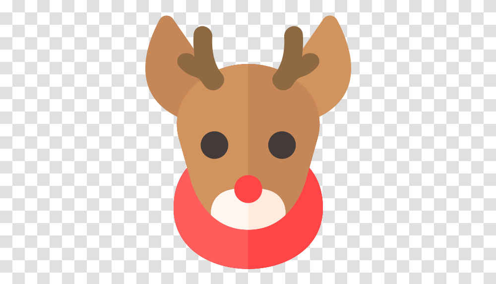 Reindeer Holiday Deer Christmas Xmas Icon Christmas Deer Icon, Mammal, Animal, Aardvark, Wildlife Transparent Png