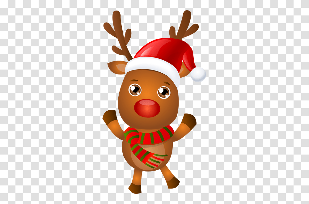 Reindeer, Holiday, Toy, Elf, Performer Transparent Png