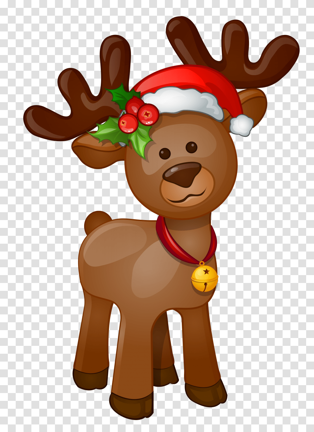 Reindeer, Holiday, Toy, Face, Food Transparent Png