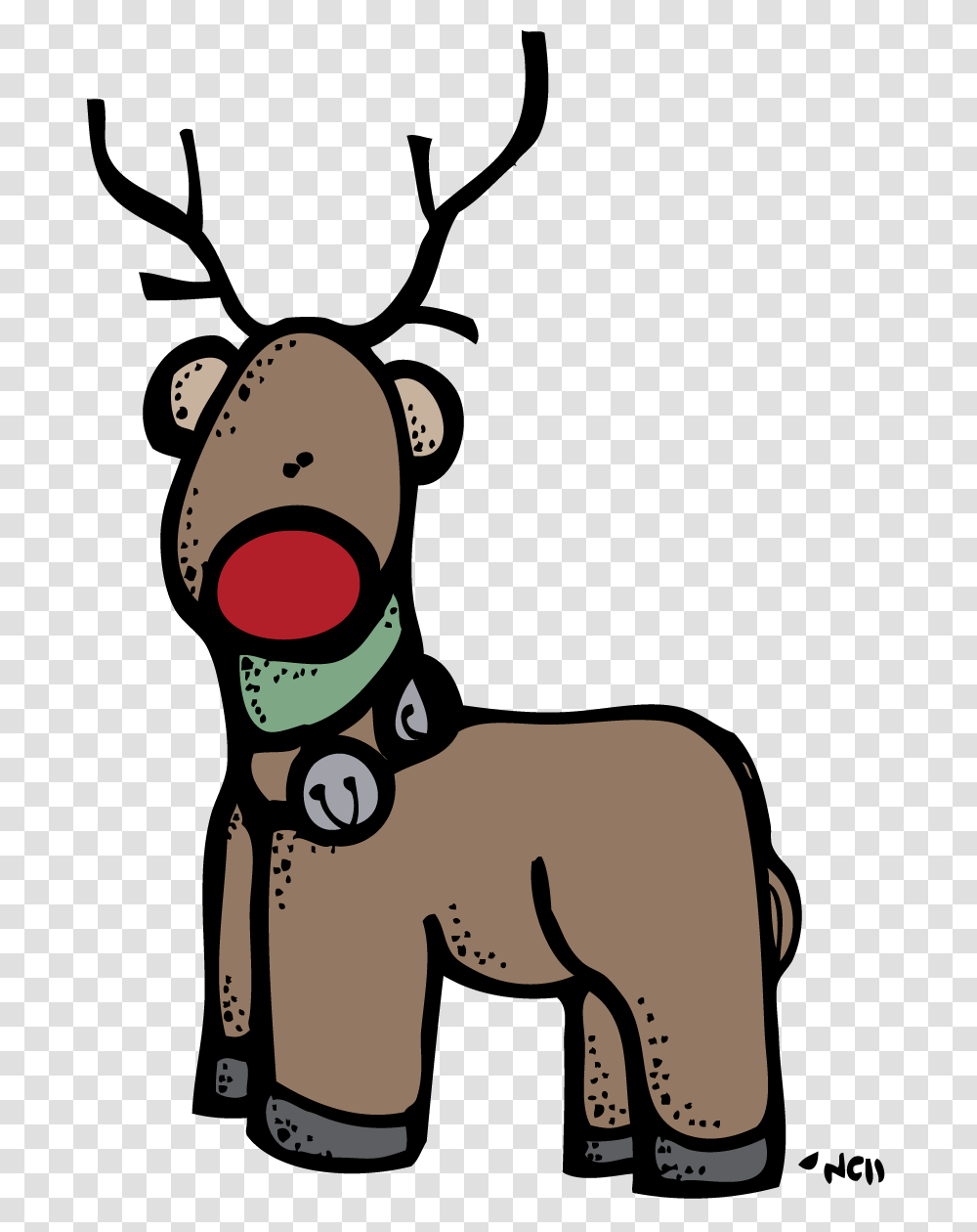 Reindeer Melonheadz Clip Art Free Image, Animal, Face Transparent Png
