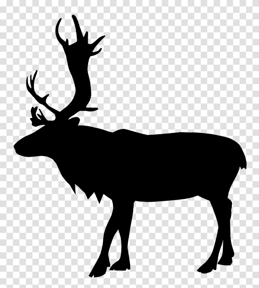 Reindeer Silhouette Cliparts, Gray, World Of Warcraft Transparent Png