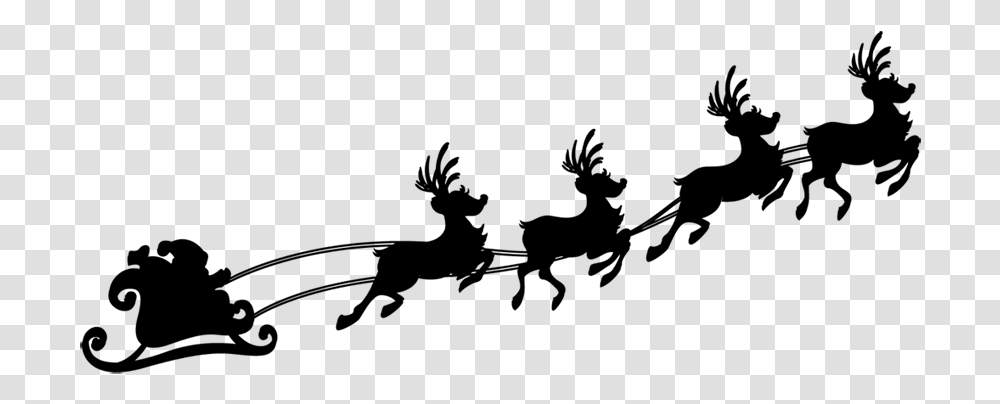 Reindeer Silhouette Download, Gray, World Of Warcraft Transparent Png