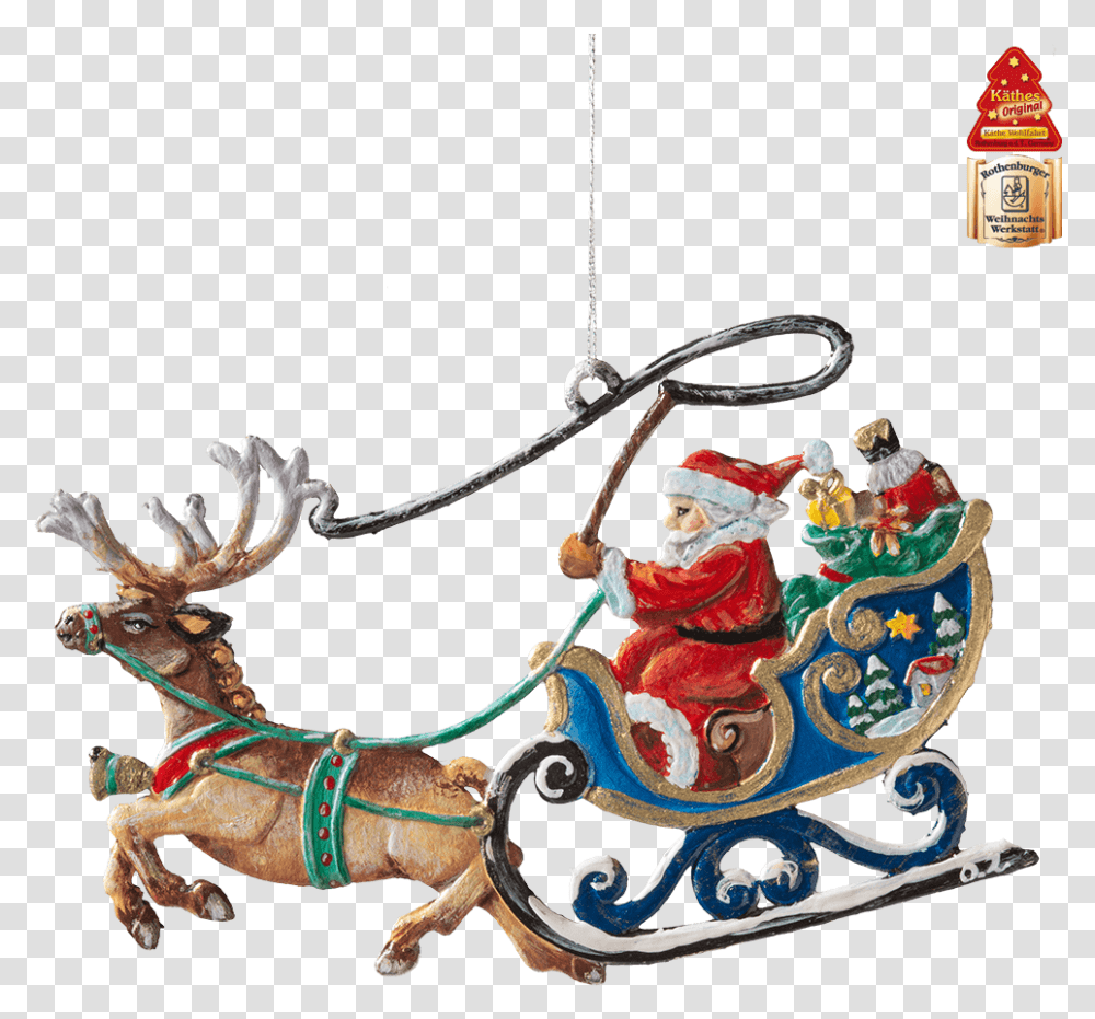 Reindeer Sleigh Reindeer, Person, Human, Antler, Vehicle Transparent Png
