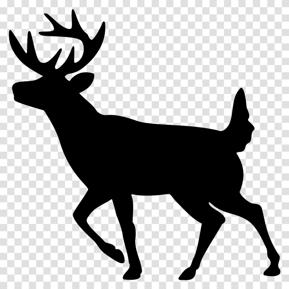 Reindeer Stock Photography Image Logo Silhouette Elk, Gray, World Of Warcraft Transparent Png