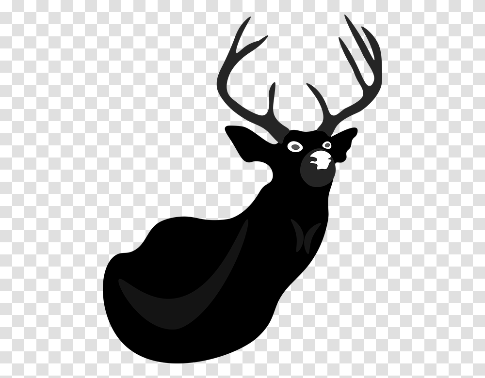 Reindeer, Wildlife, Mammal, Animal, Elk Transparent Png