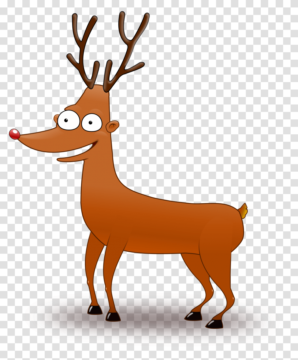 Reindeer With Big Eyes Icons, Wildlife, Mammal, Animal, Elk Transparent Png