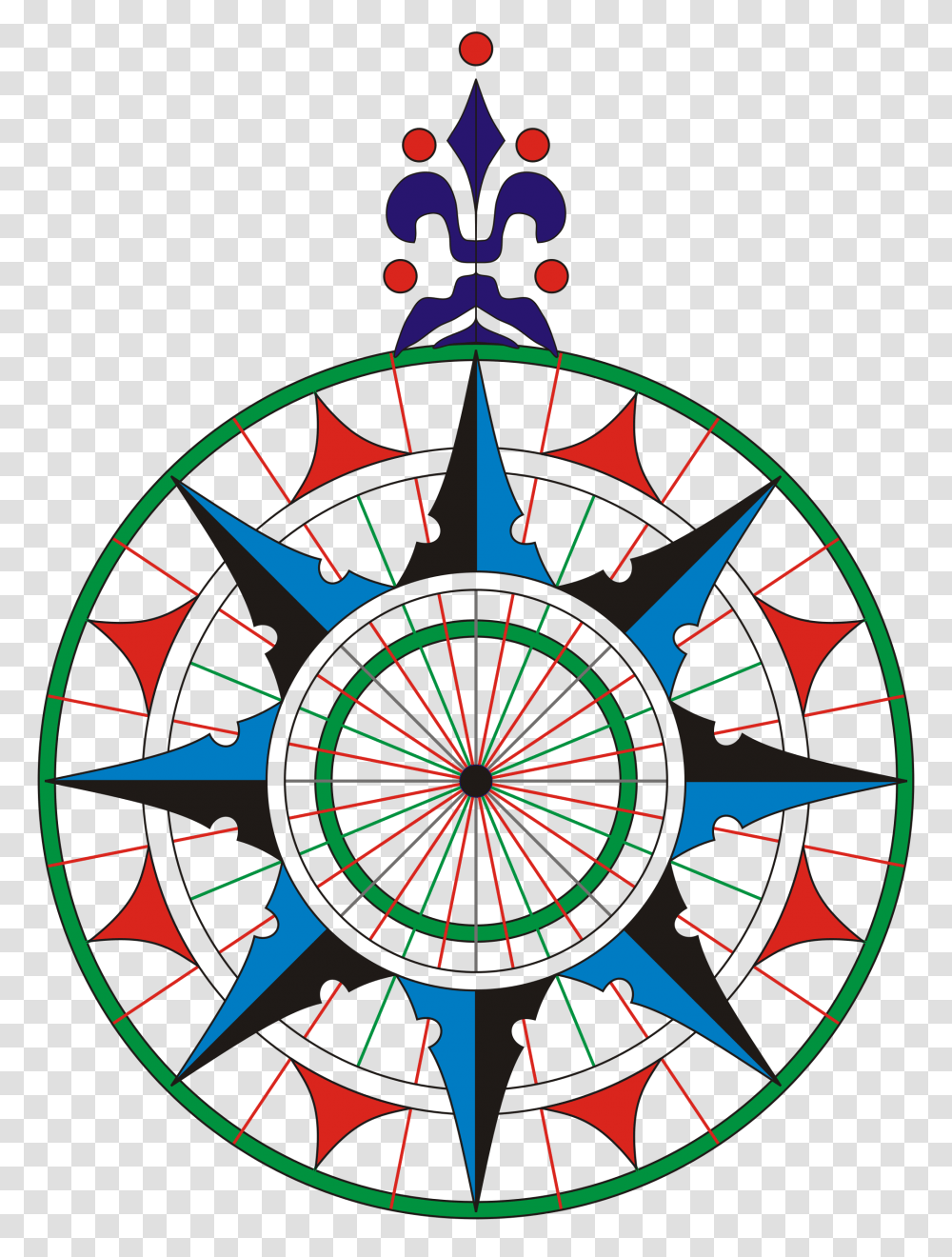Reinel Compass Rose, Lighting, Star Symbol, Emblem Transparent Png