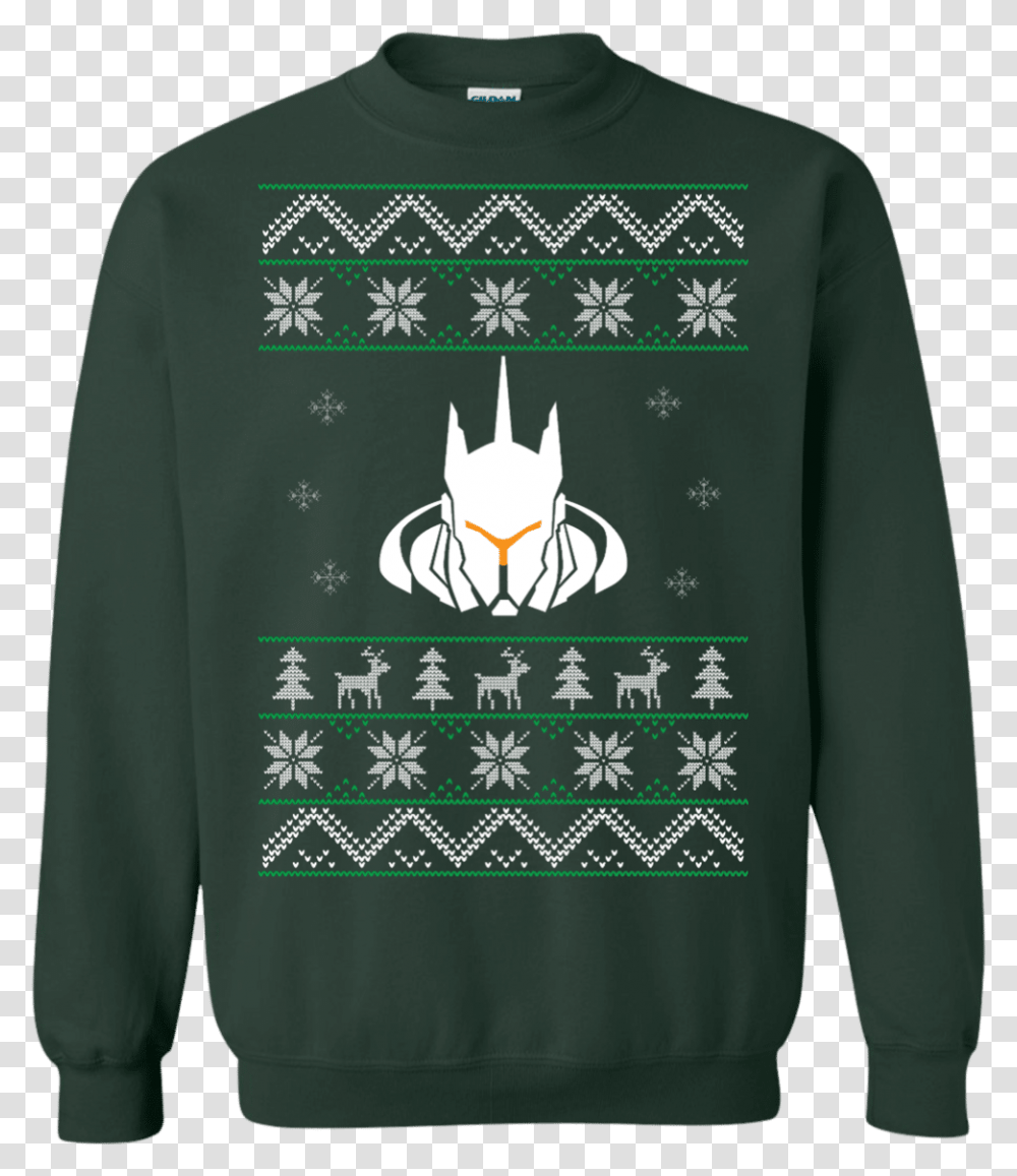 Reinhardt Overwatch Ugly Sweater Ugly Christmas Sweater Chemistry, Clothing, Apparel, Sleeve, Sweatshirt Transparent Png