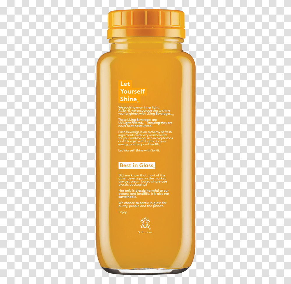 Reishi Turmeric Superade Sol Ti Beverage, Bottle, Cosmetics, Sunscreen, Label Transparent Png