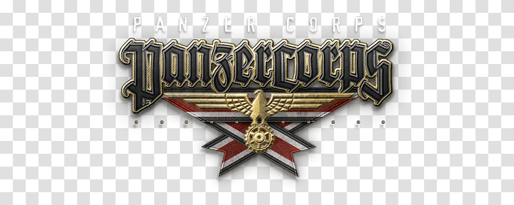 Reissue Of Panzer Corps Gold Panzer Corps Logo, Symbol, Trademark, Wristwatch, Gun Transparent Png
