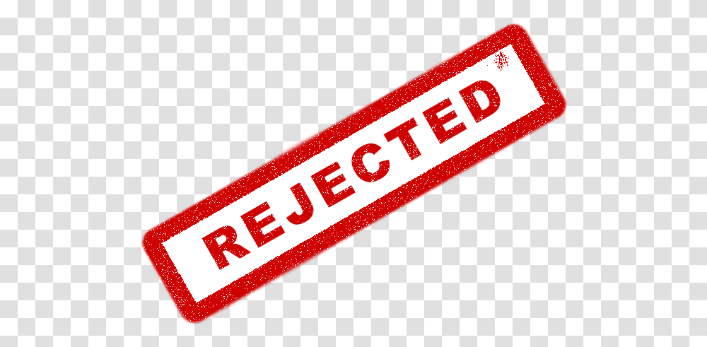 Rejected 2 Image Sign, Sash, Word Transparent Png