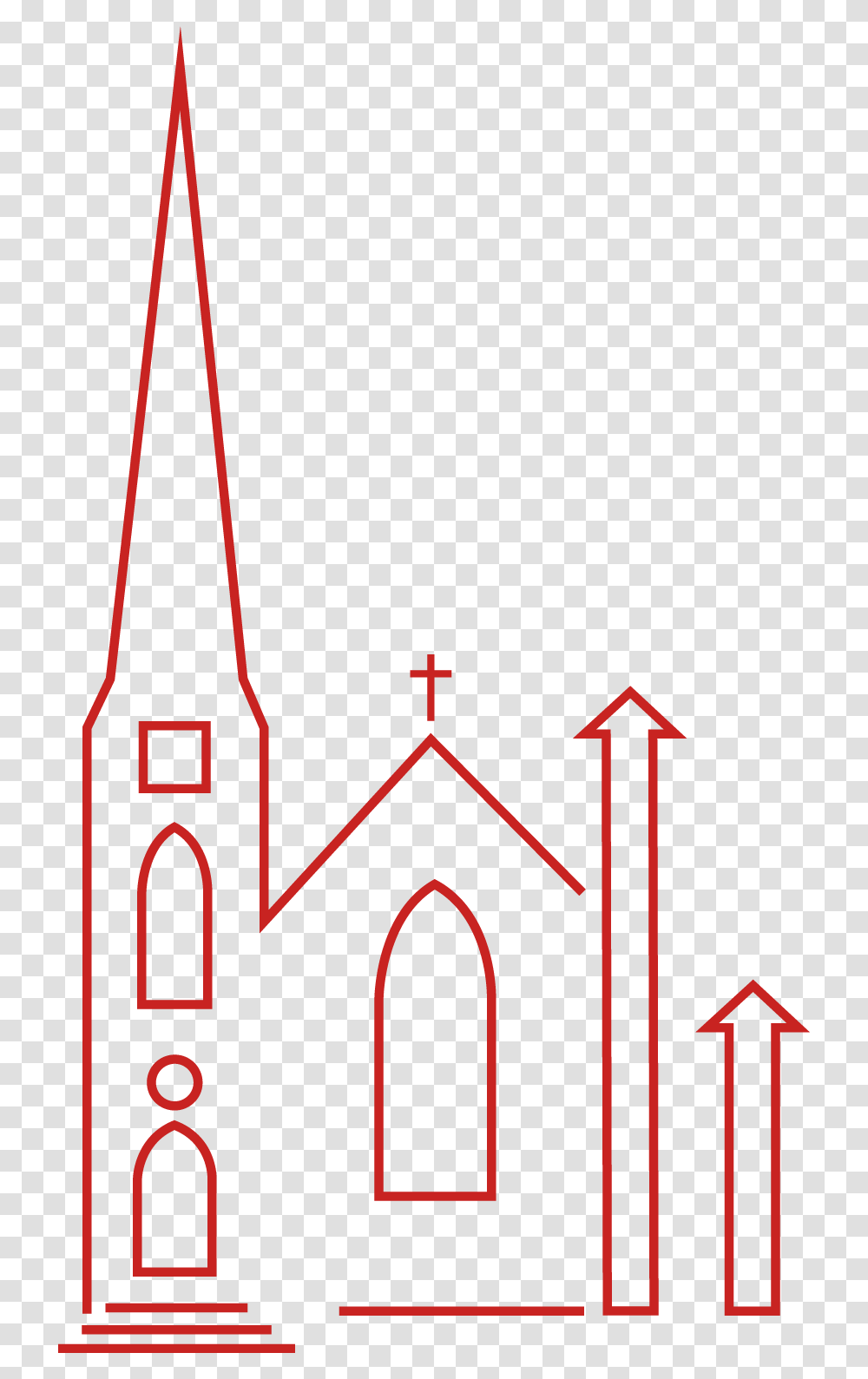Rejected Stamp Clipart Church First Presbyterian Church Tecum, Architecture, Building, Altar, Cathedral Transparent Png