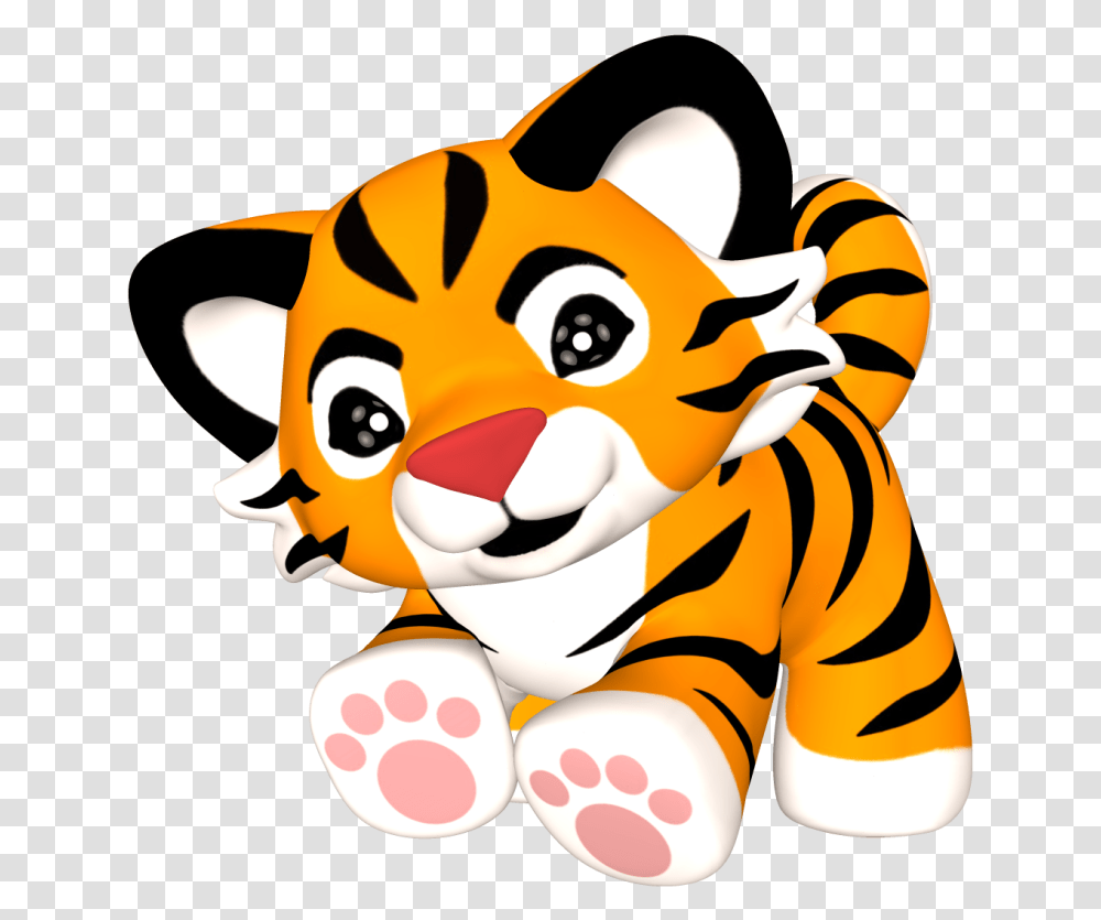 Related Image Animal Clip Art Clip Art Cute Baby Tiger Clipart, Toy, Outdoors, Mammal, Food Transparent Png