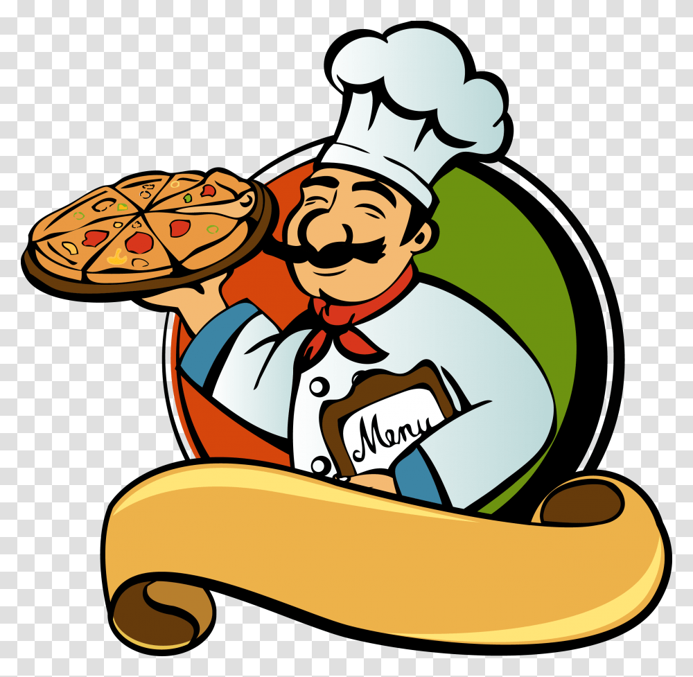 Related Image Clipart Food Clip Art Food And Pizza, Chef Transparent Png