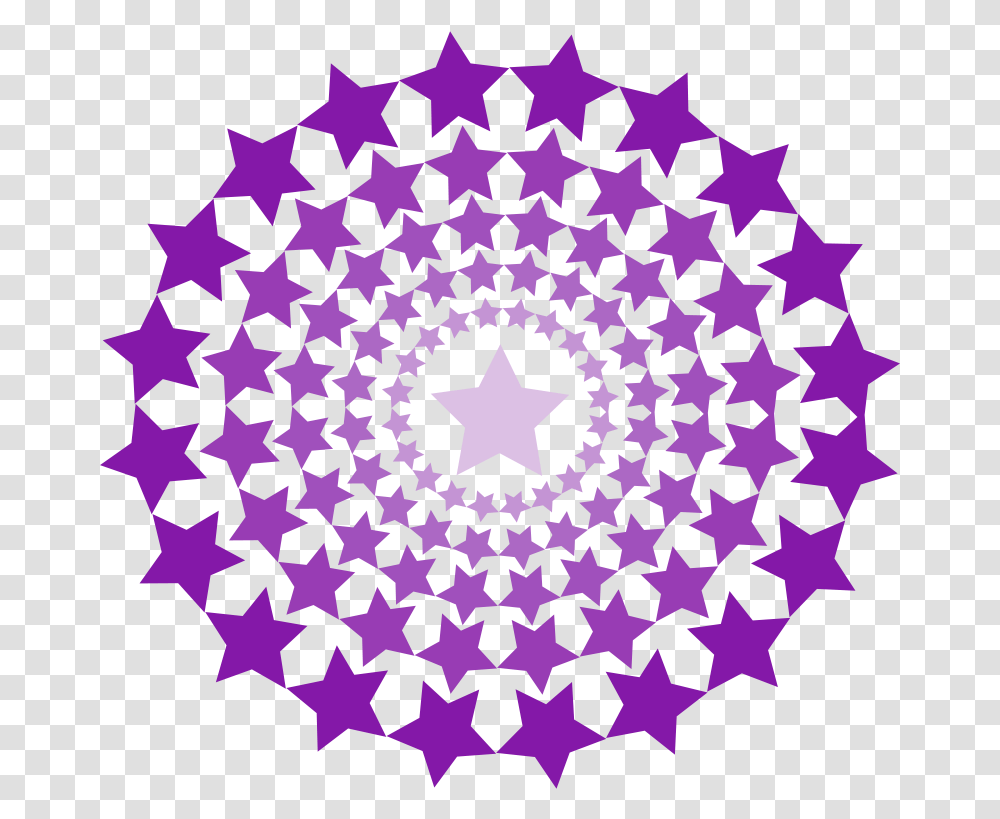 Relativity Media Logo Purple Border Frame Circle, Symbol, Rug, Star Symbol, Pattern Transparent Png