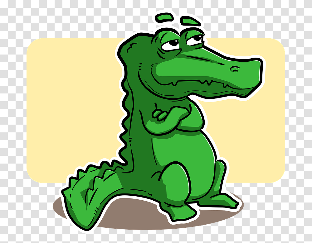 Relax Clipart Alligator, Reptile, Animal, Dinosaur, Green Transparent Png