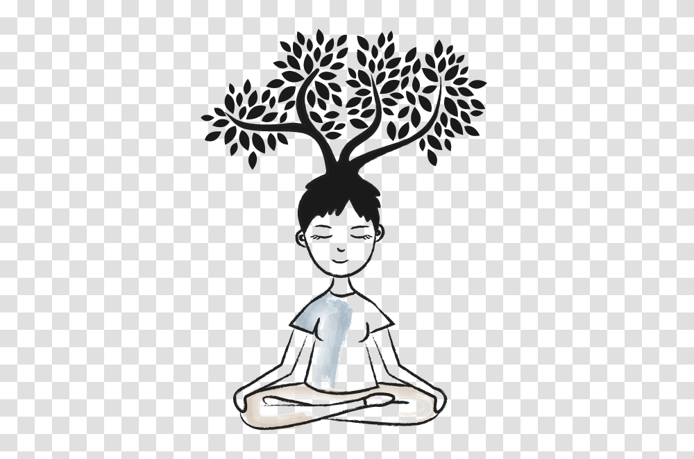 Relax Clipart Mindful Breathing, Cross, Stencil, Book Transparent Png
