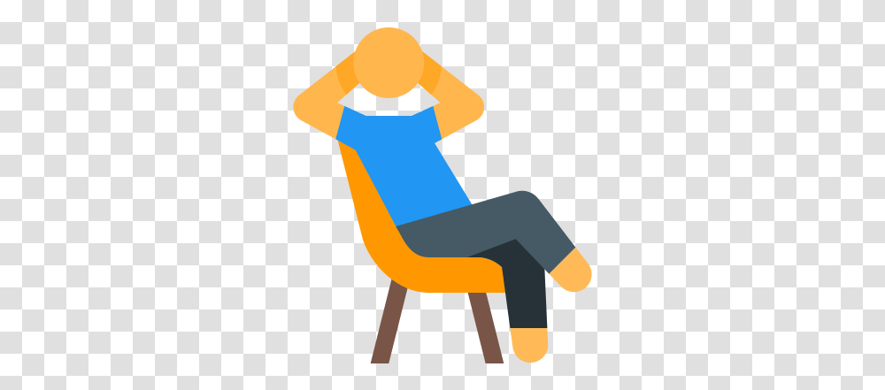 Relax Icon Chair, Furniture, Armchair Transparent Png
