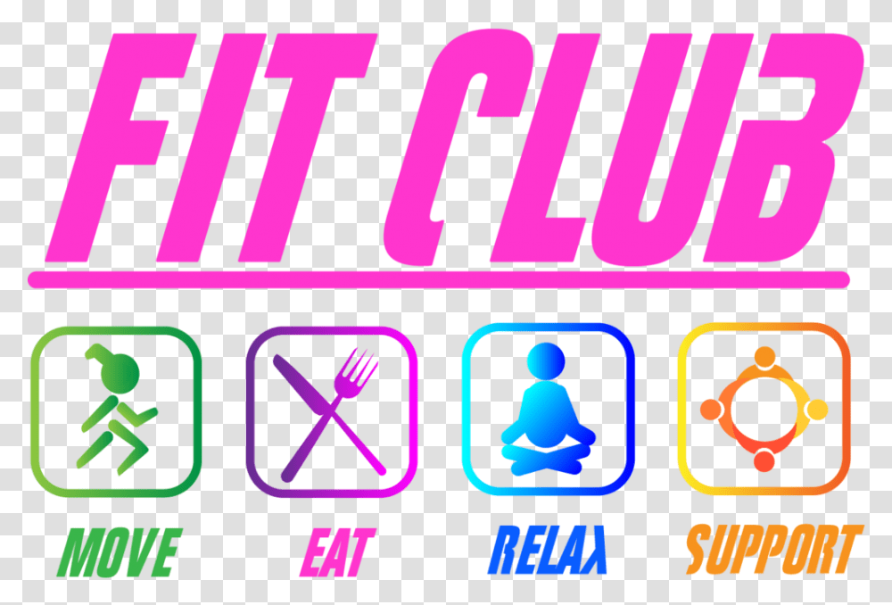 Relax - Fitclub, Text, Alphabet, Pac Man, Word Transparent Png