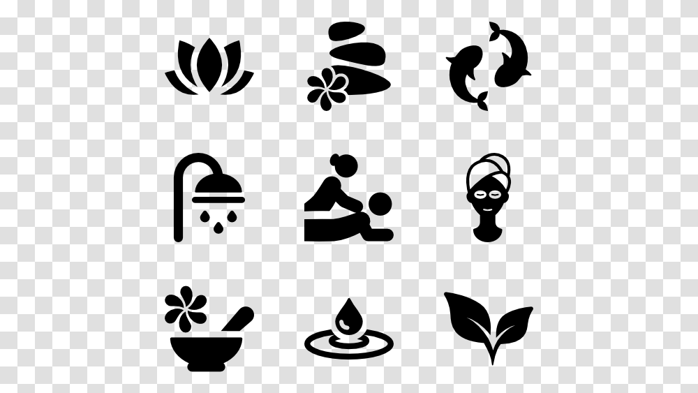 Relaxing In A Spa Clip Art Spa Symbol, Gray, World Of Warcraft Transparent Png