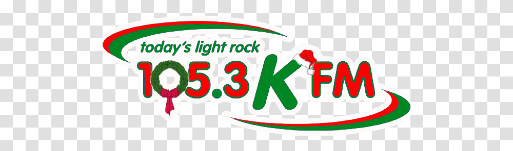 Relay For Life Interviews 1053 Kfm Christmas Wreath Clip Art, Label, Text, Meal, Food Transparent Png