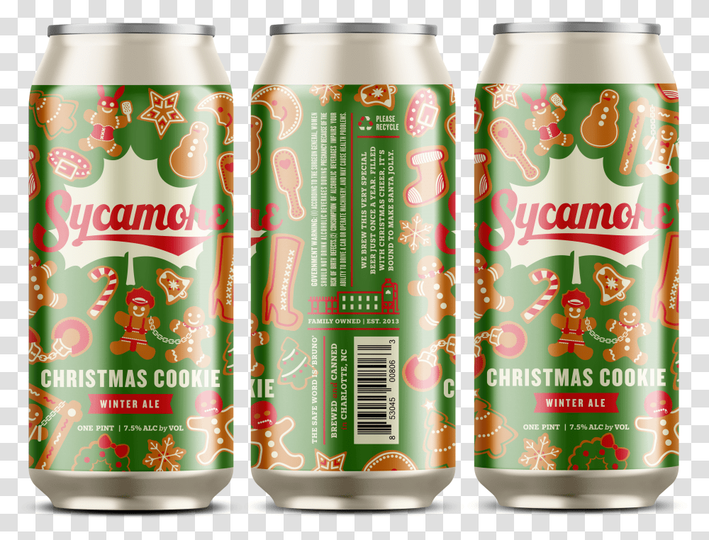 Release Christmas Cookie Winter Ale Sycamore Beer Transparent Png