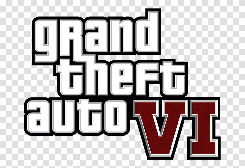 Release Date Platforms Gta 6 Logo, Grand Theft Auto, Text, Scoreboard Transparent Png