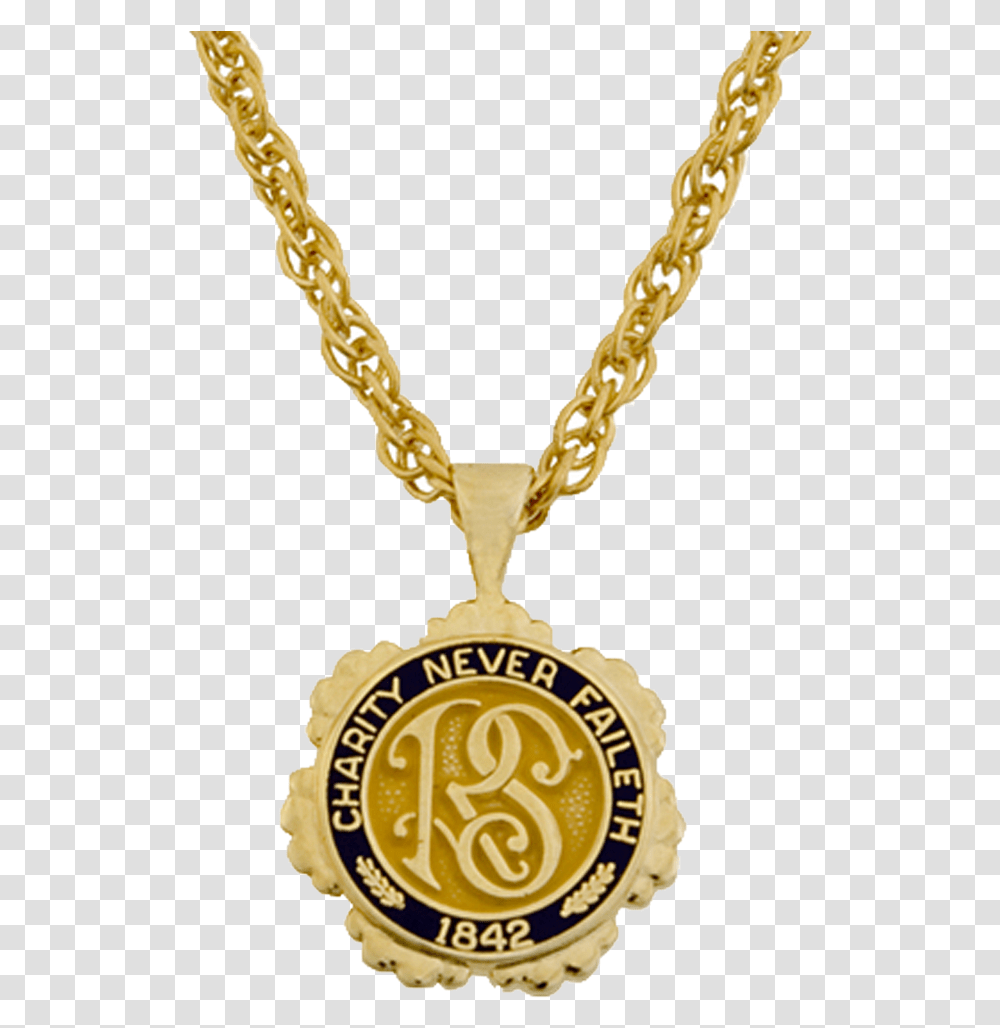 Relief Society Logo Necklace Lds Relief Society, Gold, Pendant Transparent Png