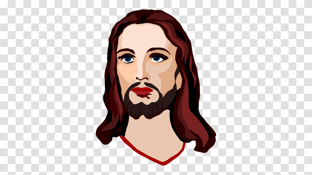 Religion Free Clipart, Face, Person, Head, Maroon Transparent Png