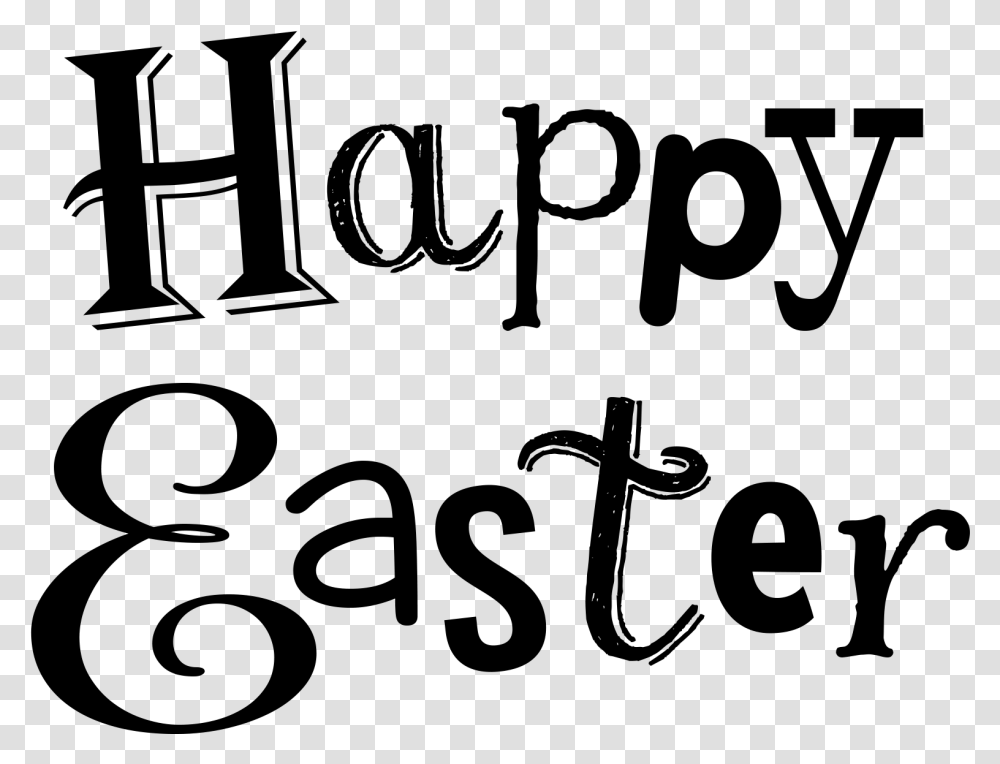 Religious Christmas Clip Happy Easter Black And White Clipart, Gray, World Of Warcraft Transparent Png