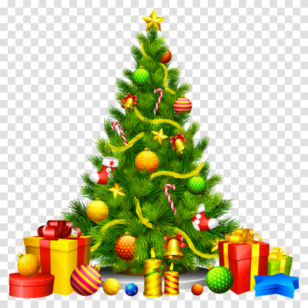 Religious Christmas Clipart Large Christmas Tree Images, Ornament, Plant Transparent Png
