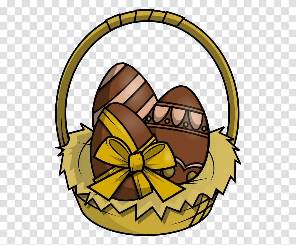 Religious Easter Clip Art, Basket Transparent Png