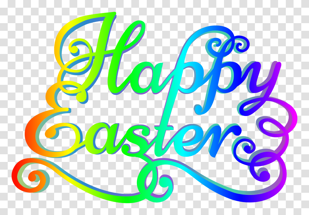 Religious Easter Clipart, Number, Handwriting Transparent Png