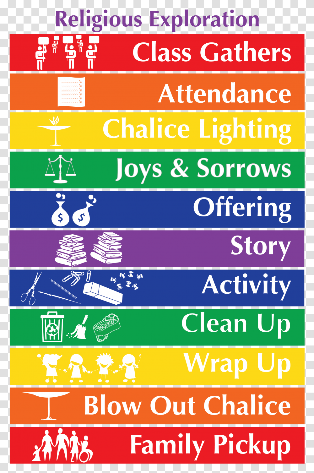 Religious Education Schedule Poster Uu Planet, Word, Label, Advertisement Transparent Png