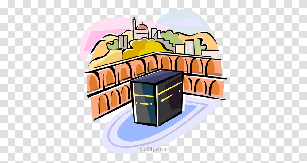 Religious Holidays Arab Region Kaabah Royalty Free Vector Clip Art, Shelf, Shop, Building Transparent Png