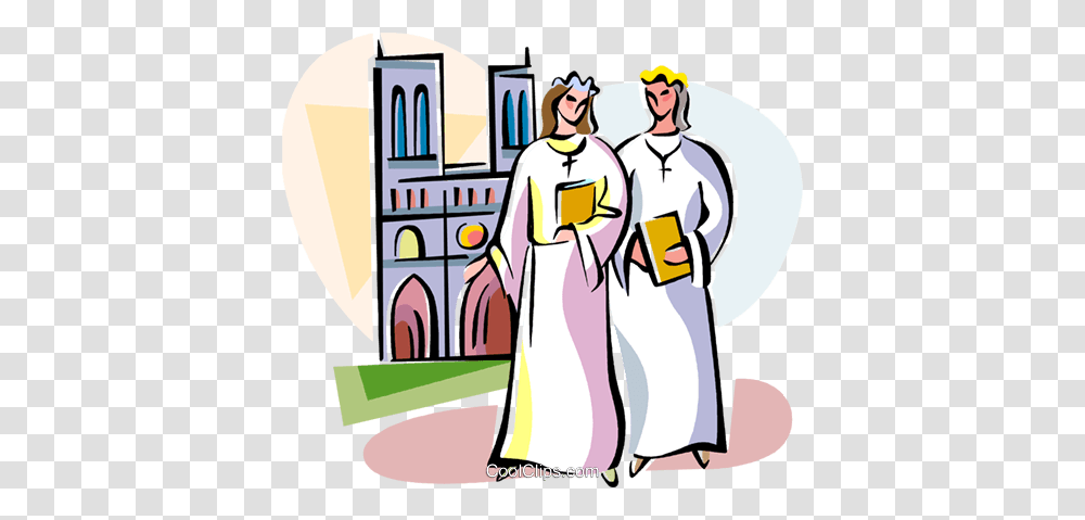 Religious Holidays France Communion Girl Royalty Free Vector Clip, Person, Drawing Transparent Png
