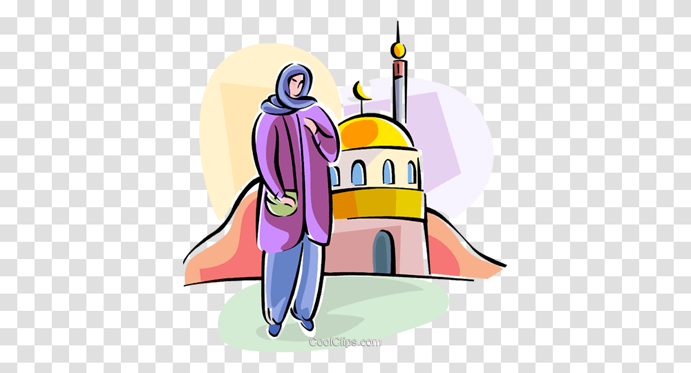 Religious Holidays Uk Arab Region Royalty Free Vector Clip Art, Outdoors, Drawing, Female, Girl Transparent Png