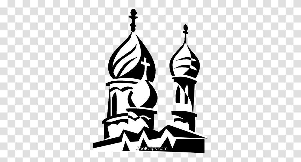 Religious Temple Royalty Free Vector Clip Art Illustration, Architecture, Building, Stencil, Spire Transparent Png