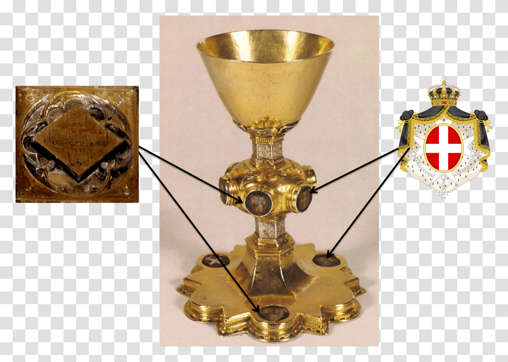 Reliquias De La Vera Cruz, Bronze, Lamp, Trophy, Gold Transparent Png