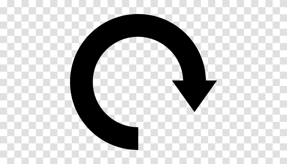 Reload Circular Arrow Symbol, Number, Axe, Tool Transparent Png