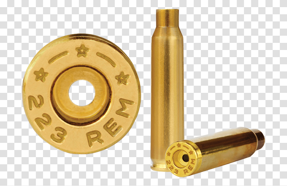 Rem Brass Cases Primer Cartridge 223 Remington, Weapon, Weaponry, Ammunition, Bullet Transparent Png