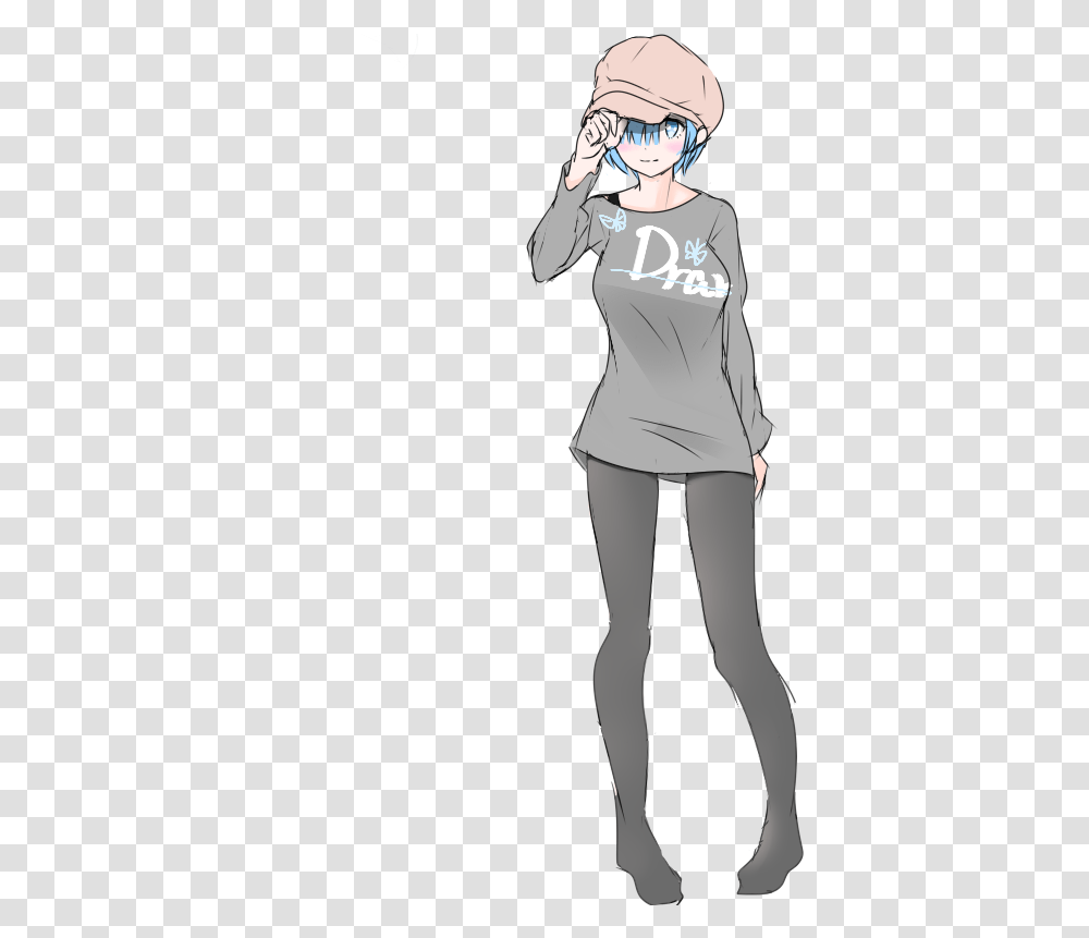 Rem Re Zero Ropa Normal, Sleeve, Long Sleeve, Person Transparent Png