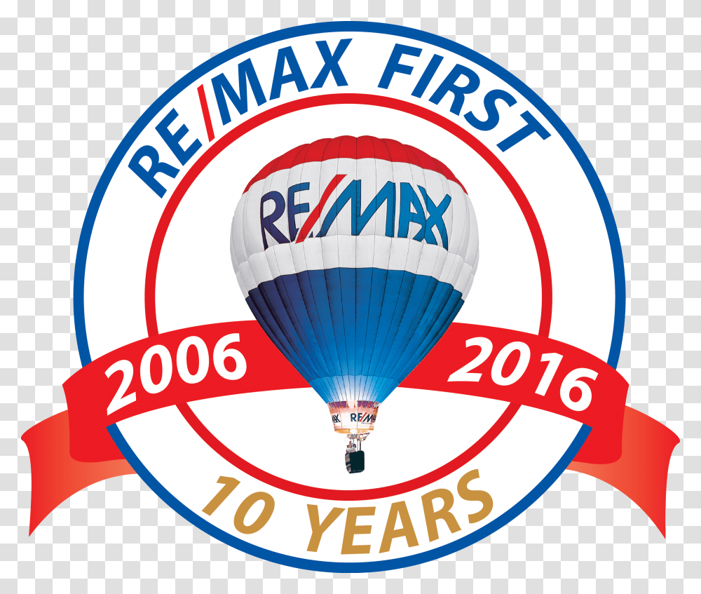 Remax First Celebrates Years, Hot Air Balloon, Aircraft, Vehicle, Transportation Transparent Png