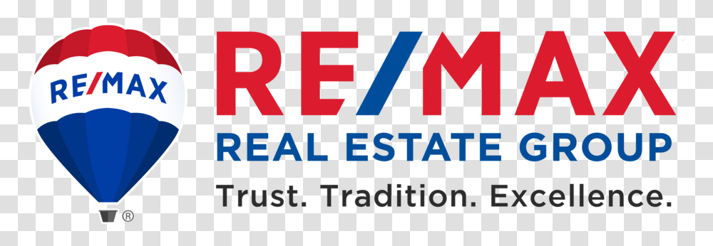 Remax Office Logo With Balloon And Tagline Graphic Design, Word, Alphabet, Number Transparent Png